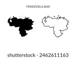 Venezuela region country map vector