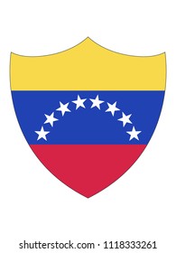 Venezuela Shield Flag