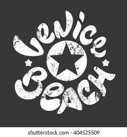 Venice Beach t-shirt print