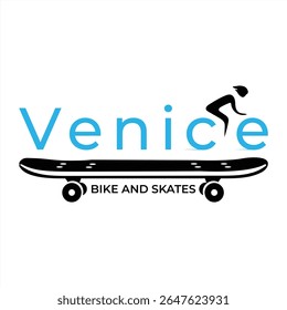 Venice Bike and Skates A Dynamic Fusion of Recreation and Community Spirit Showcasing an Active Lifestyle
