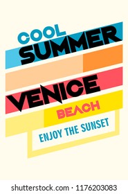 venice cool summet,-shirt design