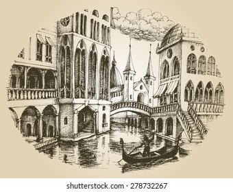 Góndola de Venecia 