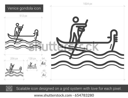 Similar – Image, Stock Photo Venice Elements Water