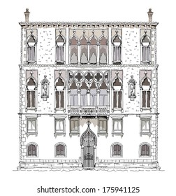 Venice sketch collection, House