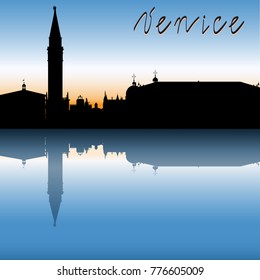 Venice at sunset
