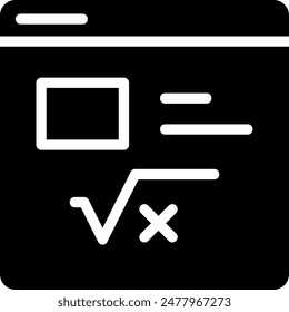 venn diagram glyph icon illustration vector