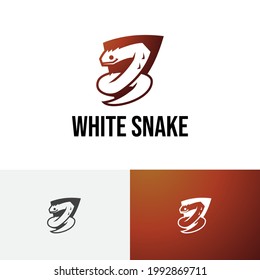 Venomous Poisonous Snake Serpent Dangerous Wild Animal Logo 02