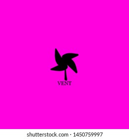 vent icon sign signifier vector