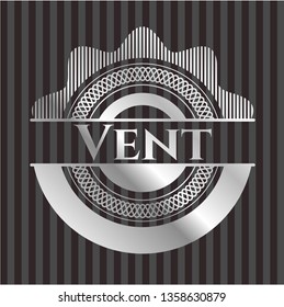 Vent silvery emblem