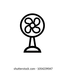 Ventilating-fan, vector illustration. Flat design style. vector ventilating-fan icon illustration isolated on White background, ventilating-fan icon Eps10. ventilating-fan icons graphic design vector 