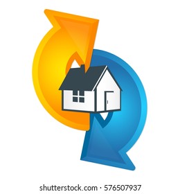 Ventilation and air conditioning design house