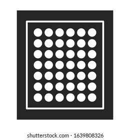 Ventilation grate vector icon.Black,simple vector icon isolated on white background ventilation grate.
