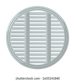 Ventilation grate vector icon.Cartoon vector icon isolated on white background ventilation grate.