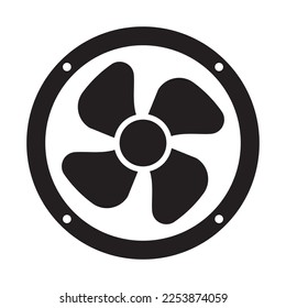 ventilation icon vector illustration logo design