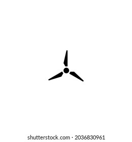ventilation vector icon on white background
