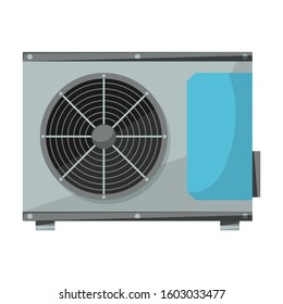 Ventilation vector icon.Cartoon vector icon isolated on white background ventilation .