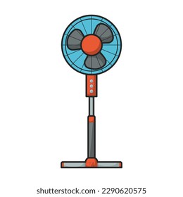 Ventilation vector icon.Color vector icon isolated on white background ventilation .