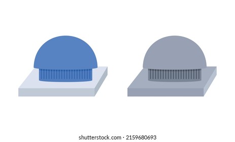 Ventilation vector illustration on white background.