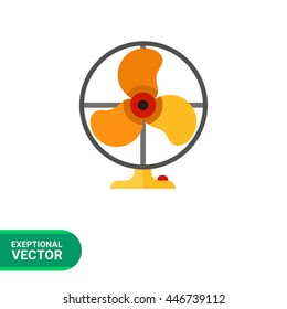 Ventilator flat icon