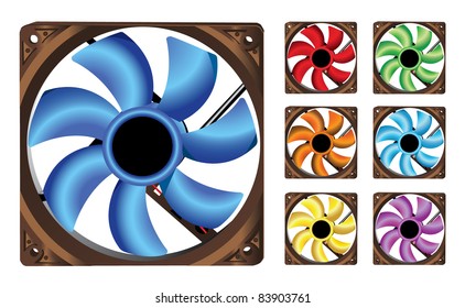 Ventilator/Seven colors