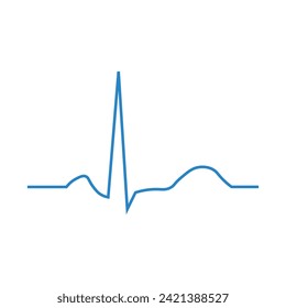 Ventricular repolarization, T wave. The QT interval of ECG. The cardiac cycle. ECG of a heart in normal sinus rhythm. Resources for teachers and students.