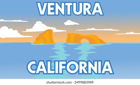 ventura california united states with beautiful views