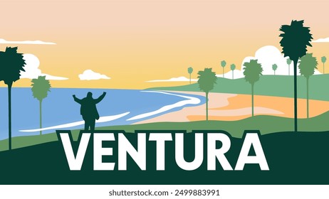 ventura california united states with beautiful views