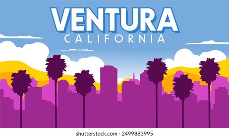 ventura california united states with beautiful views