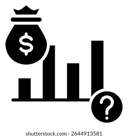Venture Capital Icon Element for Design