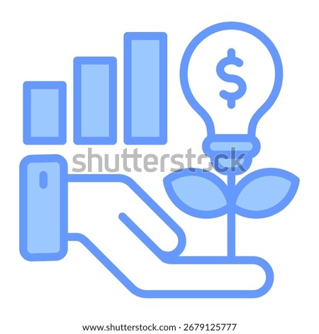 Venture Capital Icon Element For Design And Vector