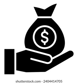 Venture Capital Icon line vector illustration