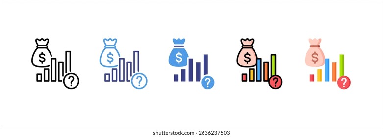 Venture Capital Multi Style Icon Set