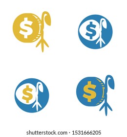 venture capital vector icon with a simple and easy to recognize interface