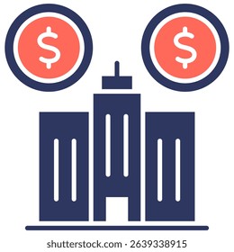 Venture Icon Element for Design