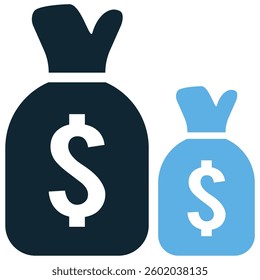 Venture icon vector representing business exploration, risk-taking, and investment. Ideal for entrepreneurship, startups, and corporate funding.
