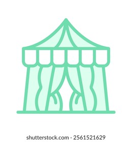 Venue duotone line icon , vector, pixel perfect, illustrator file