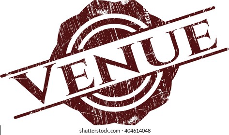Venue grunge stamp