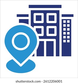 Venue Icon Element For Design