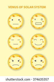 Venus emoticon icon 