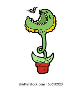 venus flytrap cartoon