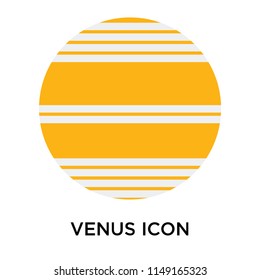 Venus icon vector isolated on white background for your web and mobile app design, Venus logo concept