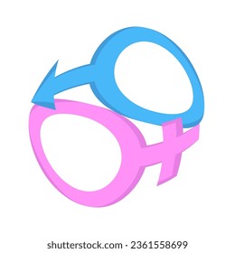 venus and mars shape art drawn design symbol
