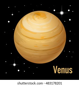 Venus Planet. High quality isometric solar system planets. Venus is the second planet from the Sun. It is named after the Roman goddess of love and beauty.