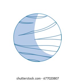 Venus planet isolated