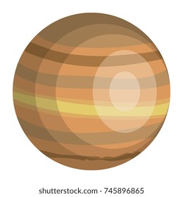 venus planet isolated icon