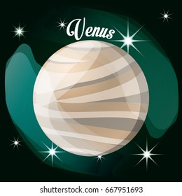 venus planet in the solar system creation