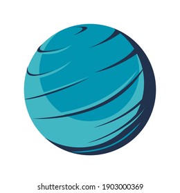 venus planet space isolated icon vector illustration design