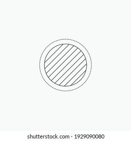 Venus. Space moon star astronomy eclipse abstract sun dark abstrak, vector, symbol, logo, icon, sign, Illustration Minimalist.