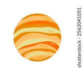 Venus, Space Vector Illustration, Isolated