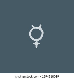 Venus vector icon. Venus concept stroke symbol design. Thin graphic elements vector illustration, outline pattern for your web site design, logo, UI. EPS 10.